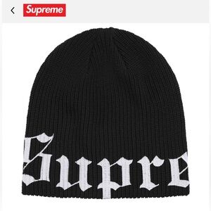 Brand NEW Supreme old English beanie